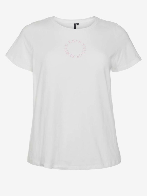 Vero Moda Curve Sandra Póló Fehér << lejárt 4955959 58 fotója