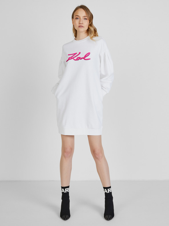 Karl Lagerfeld Ruha Fehér fotója