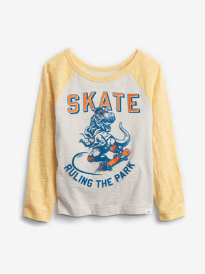 GAP Raglan Póló Sárga