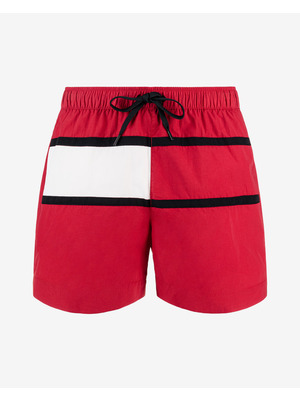 Tommy Hilfiger Medium Drawstring Fürdőruha Piros