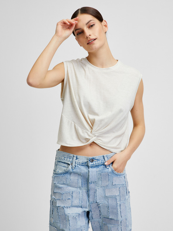 Vero Moda June Trikó Fehér fotója