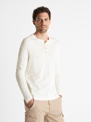 Celio Behenley Pulóver Fehér
