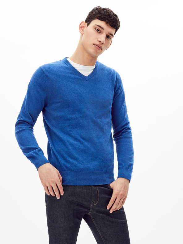 Celio Recrew Pulóver Kék << lejárt 7859580 78 << lejárt 419201 60 fotója