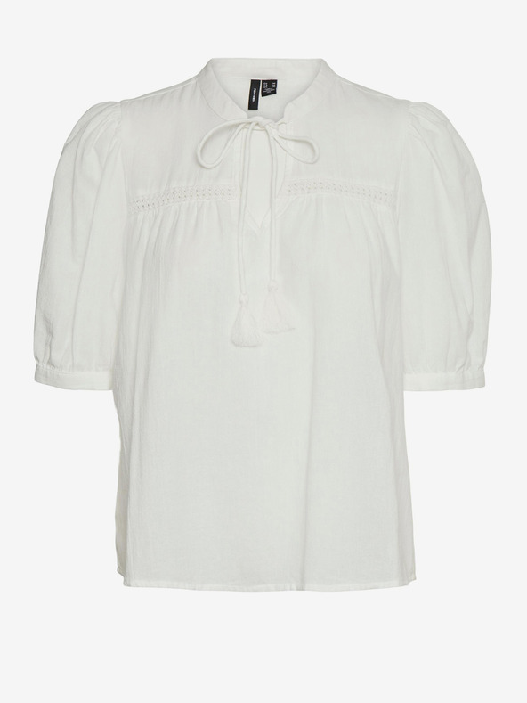 Vero Moda Pretty Blúz Fehér fotója