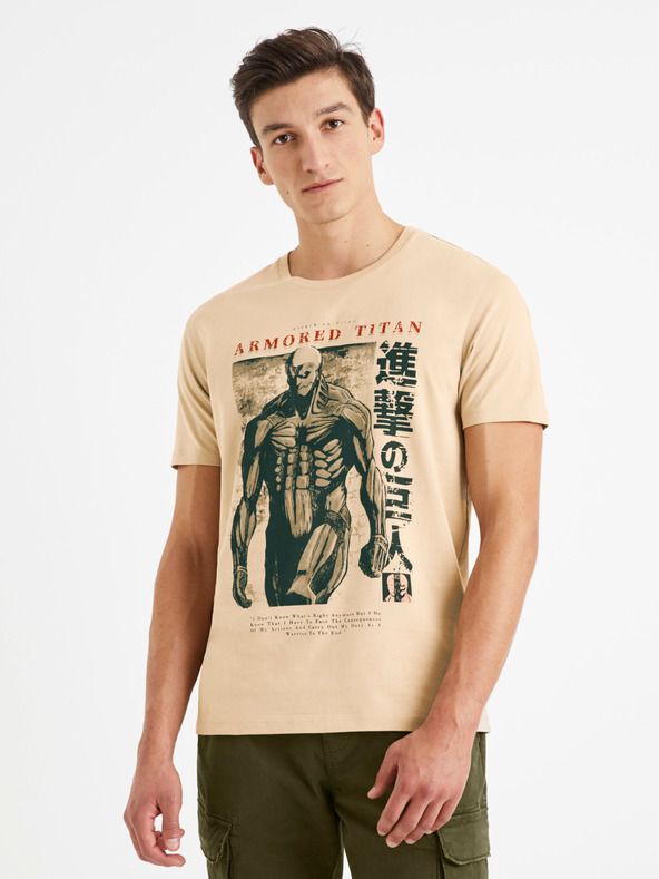 Celio Attack On Titan Póló Bézs << lejárt 8340003 38 fotója