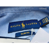 Polo Ralph Lauren Harper Slim Fit világos kék női ing / blúz - ÚJ!!!