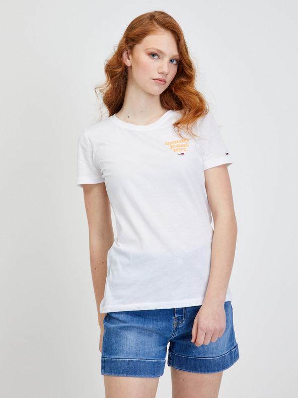 Tommy Jeans Póló Fehér fotója