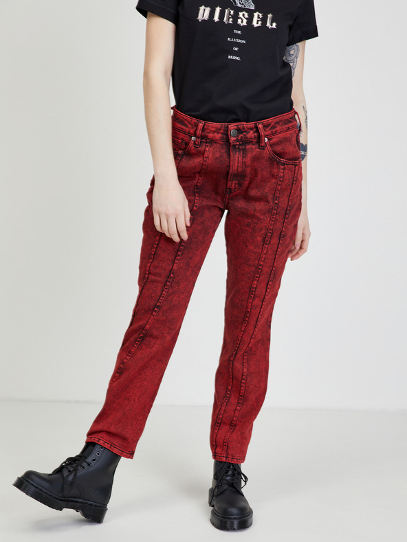 Diesel Joy Farmernadrág Piros fotója
