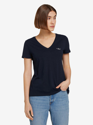 Tom Tailor Denim Póló Kék