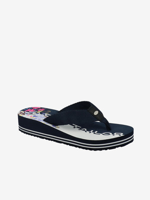 Tom Tailor Strandpapucs Kék