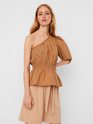 Vero Moda Olene Blúz Barna