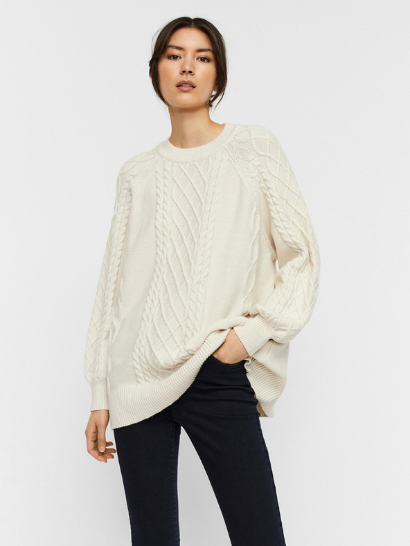 Vero Moda Row Pulóver Fehér << lejárt 9225554 10 << lejárt 5518810 78 fotója