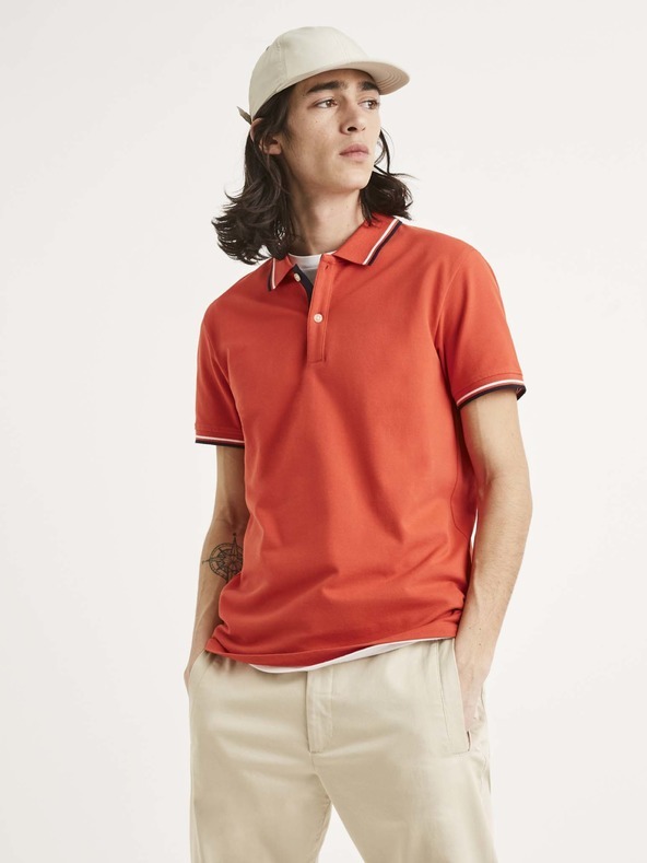 Celio Teniszpóló Piros << lejárt 8900252 55 fotója