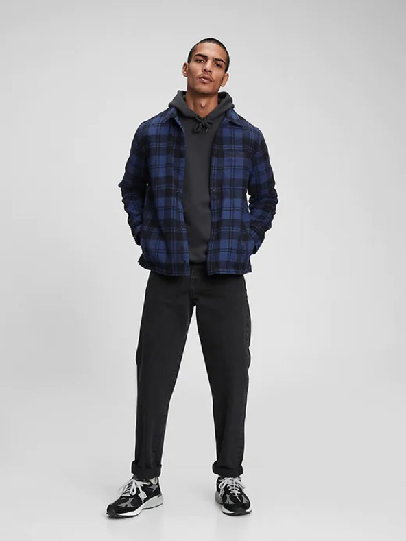 GAP Snap Front Overshirt Ing Kék << lejárt 8035924 13 fotója