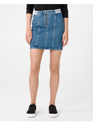 Calvin Klein Jeans Dart Szoknya Kék << lejárt 603228