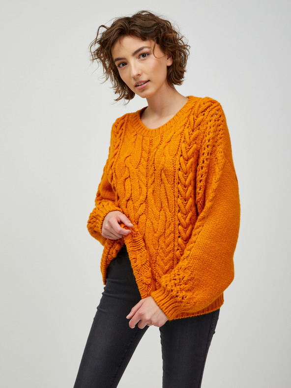 CAMAIEU Pulóver Narancssárga << lejárt 272025 5 << lejárt 2085214 50 fotója