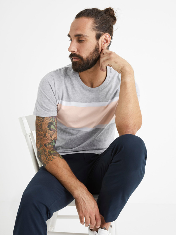 Celio Beroad Póló Szürke << lejárt 3101305 51 fotója