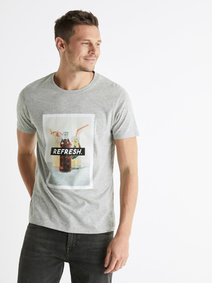 Celio Berelax Refresh Póló Szürke