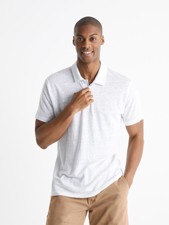Celio Bepolin Teniszpóló Fehér << lejárt 7325555 44 fotója