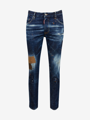 DSQUARED2 Farmernadrág Kék