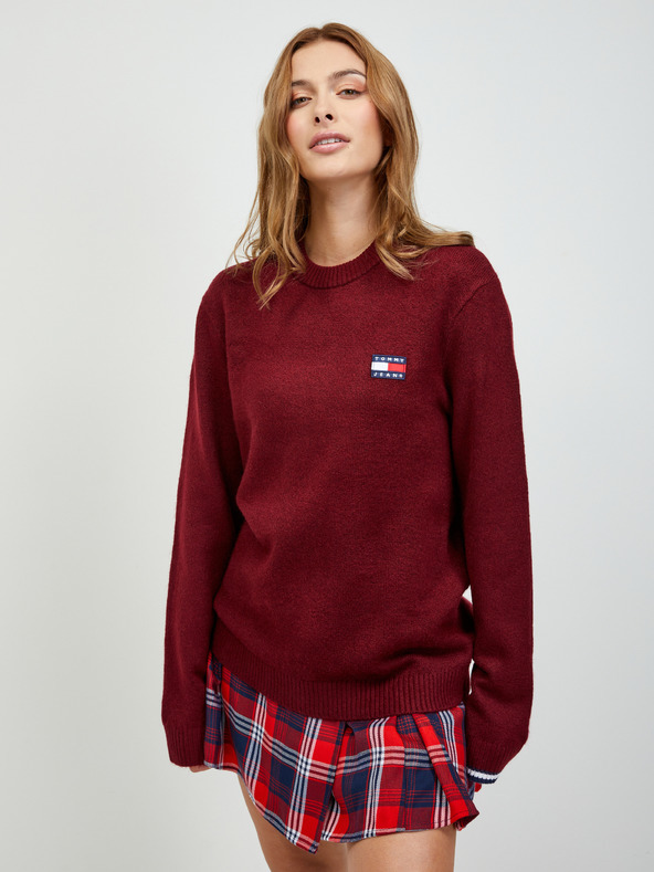 Tommy Jeans Pulóver Piros << lejárt 7952096 86 fotója