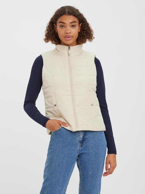 Vero Moda Simone Mellény Bézs fotója