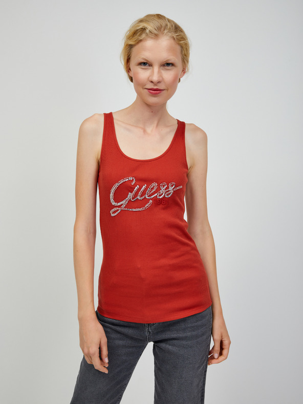 Guess Hegle Trikó Piros fotója