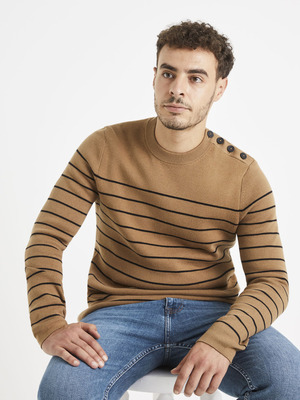 Celio Vespucci Pulóver Barna
