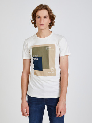 Tom Tailor Denim Póló Fehér