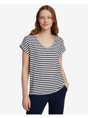 Tom Tailor Denim Top Fehér