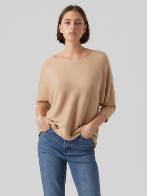 Vero Moda Nora Pulóver Bézs