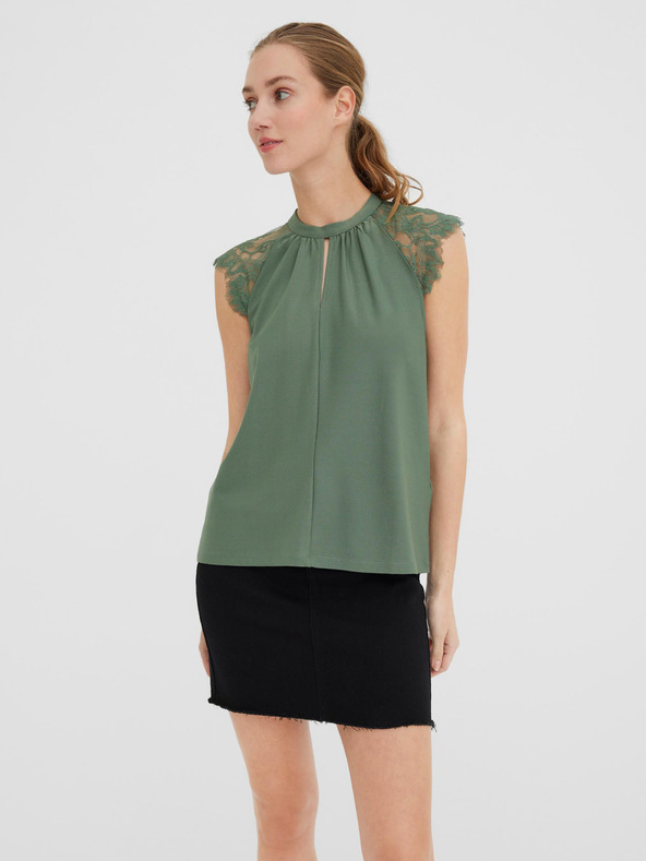 Vero Moda Milla Blúz Zöld fotója