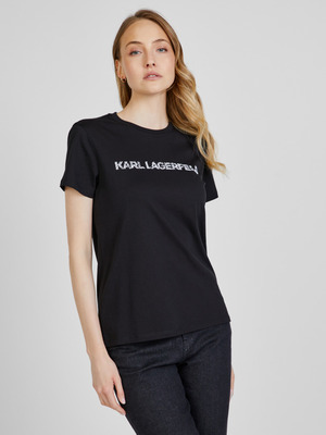 Karl Lagerfeld Póló Fekete << lejárt 340170