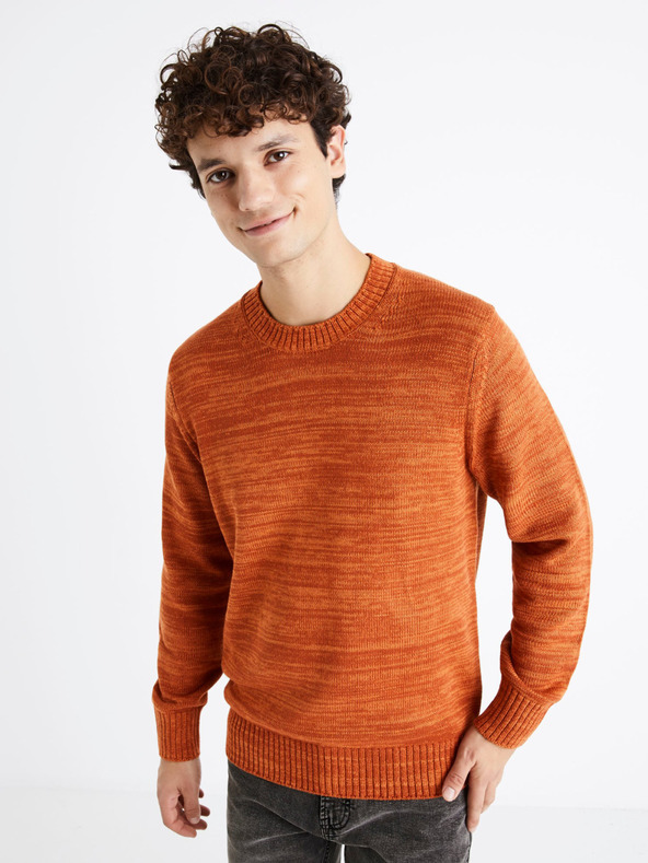 Celio Denton Pulóver Narancssárga << lejárt 99114 79 fotója