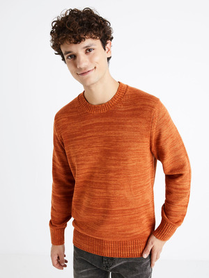 Celio Denton Pulóver Narancssárga