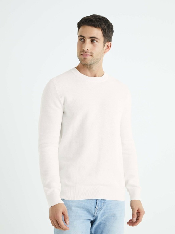 Celio Bepic Pulóver Fehér << lejárt 2161290 40 fotója