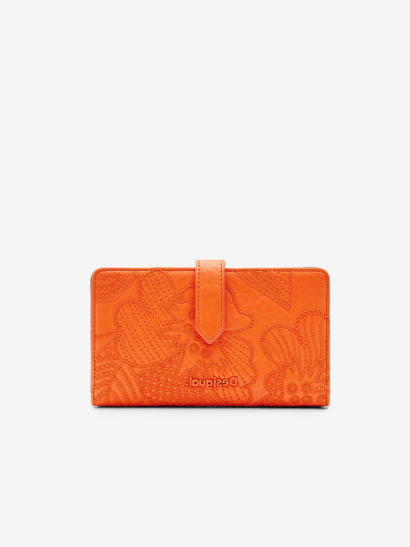 Desigual Alpha Pia Medium Pénztárca Narancssárga fotója