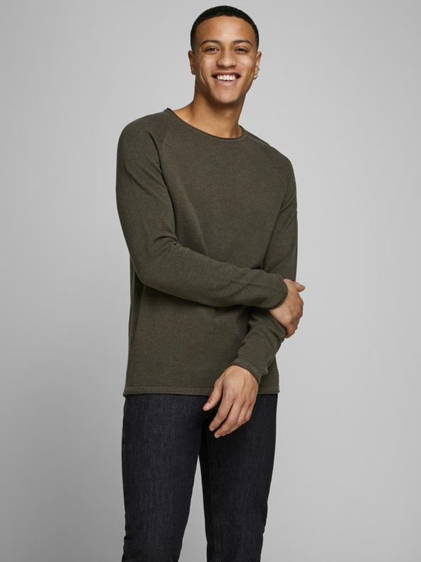 Jack & Jones Ehill Pulóver Zöld fotója