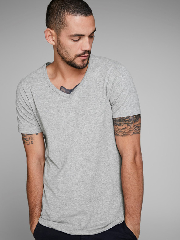 Jack & Jones Basic Póló Szürke fotója
