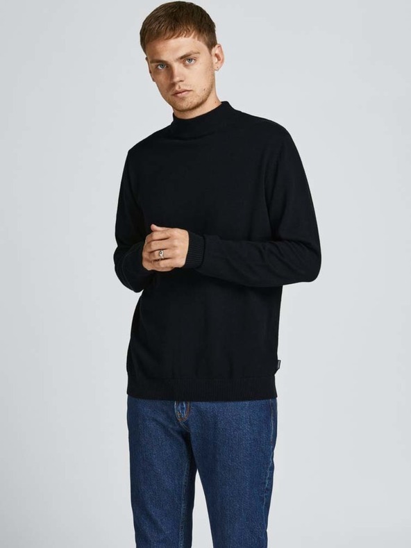 Jack & Jones Basic Pulóver Fekete fotója