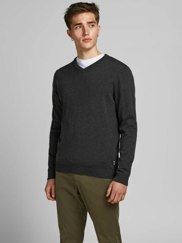 Jack & Jones Basic Pulóver Szürke fotója