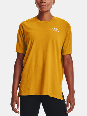 Under Armour Oversized Graphic SS Póló Sárga