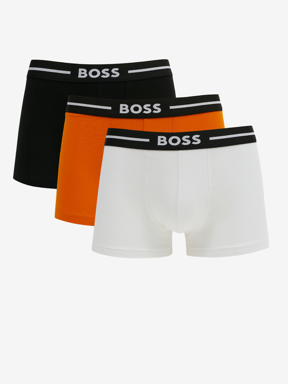 BOSS 3 db-os Boxeralsó szett Fehér fotója