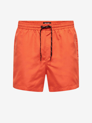 ONLY & SONS Ted Fürdőruha Narancssárga