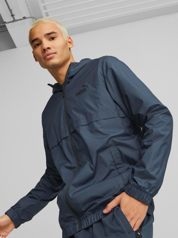 Puma ESS Solid Windbreaker Dzseki Kék fotója