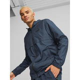 Puma ESS Solid Windbreaker Dzseki Kék