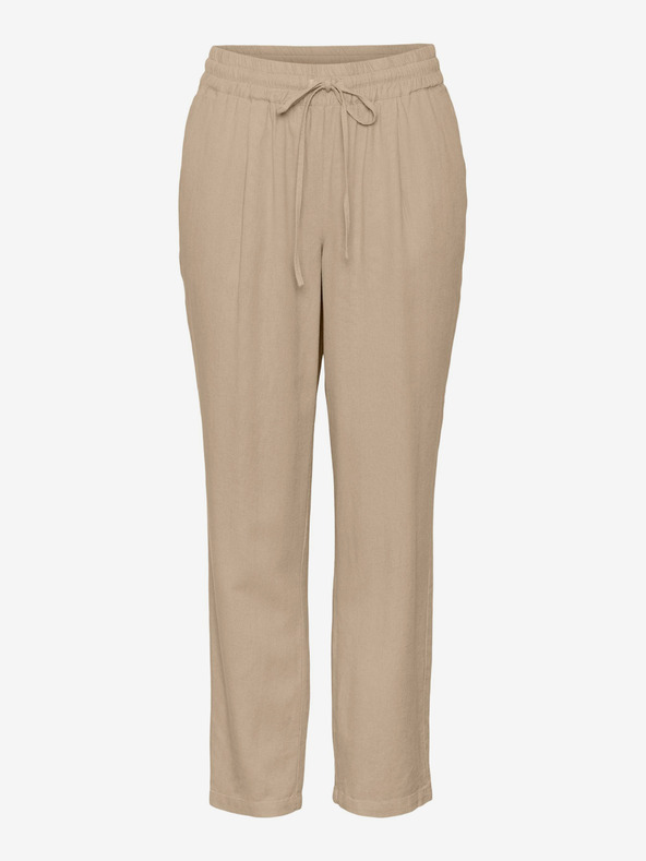 Vero Moda Jesmilo Nadrág Bézs fotója