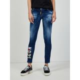 DSQUARED2 Farmernadrág Kék