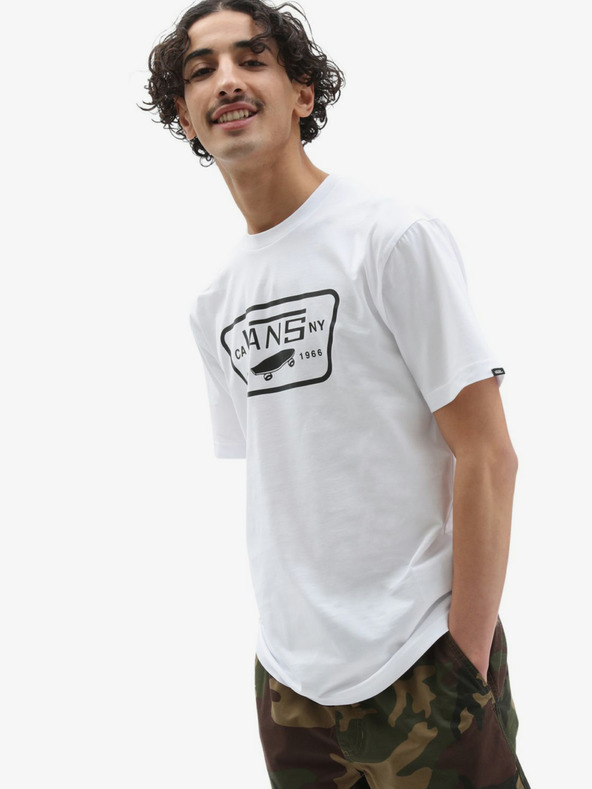 Vans Full Patch Póló Fehér fotója
