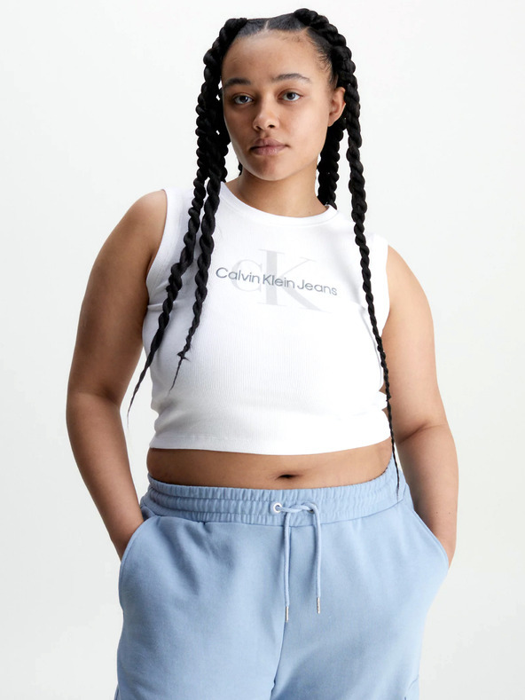 Calvin Klein Jeans Trikó Fehér fotója